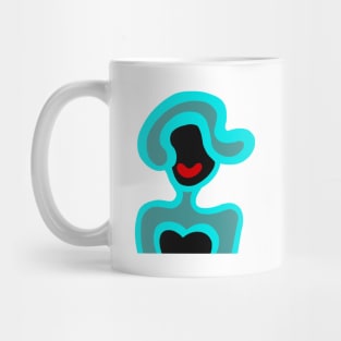 city lady Mug